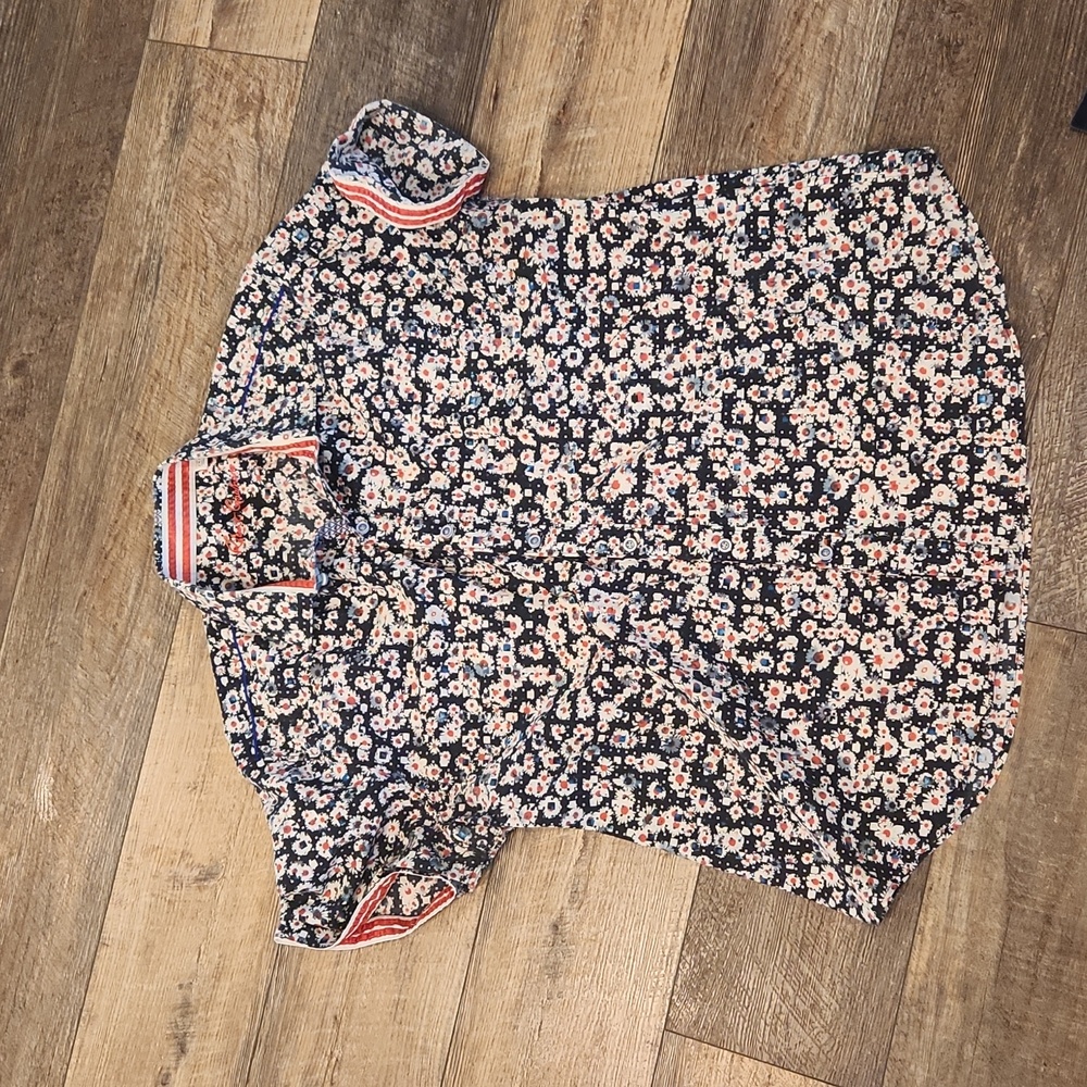 Robert Graham Tailored Fit Floral Button Down Shirt